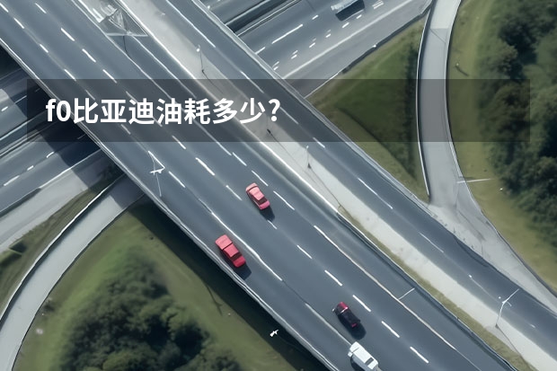 f0比亚迪油耗多少?