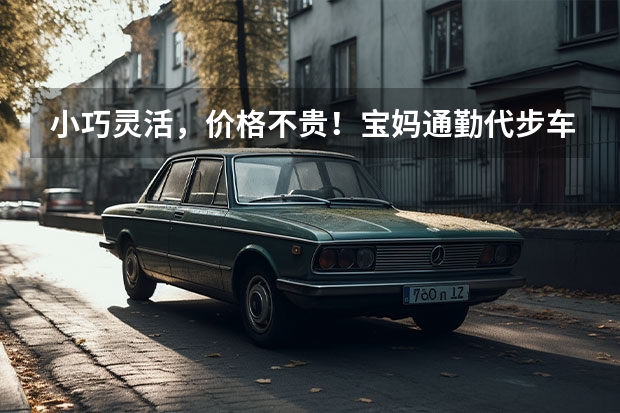 小巧灵活，价格不贵！宝妈通勤代步车推荐（只想要一款代步车？推荐5款国产代步小车，最高不到10万！）