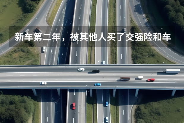 新车第二年，被其他人买了交强险和车船税，怎么办
