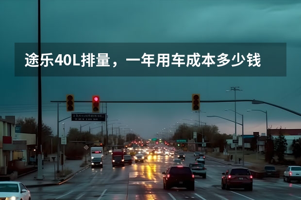 途乐4.0L排量，一年用车成本多少钱？说出来你可能不信
