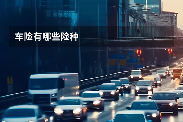 车险有哪些险种