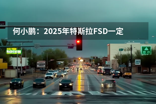 何小鹏：2025年特斯拉FSD一定会超过Waymo（合资最强安全智驾，25款雅阁安全表现大升级）