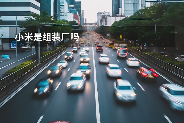 小米是组装厂吗