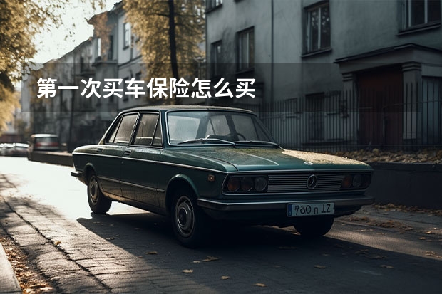 第一次买车保险怎么买
