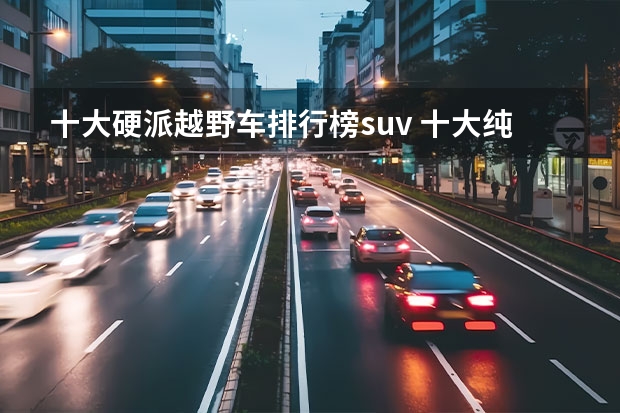 十大硬派越野车排行榜suv 十大纯正越野车排名（顶级大型越野车排行榜）