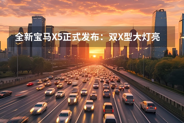 全新宝马X5正式发布:双X型大灯亮相,预计2027年国产