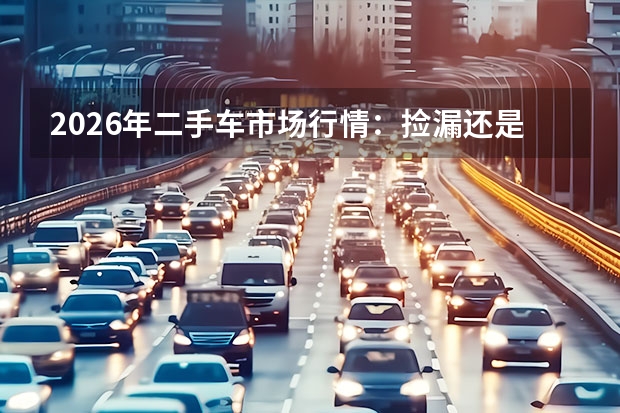 2026年二手车市场行情:捡漏还是避坑?