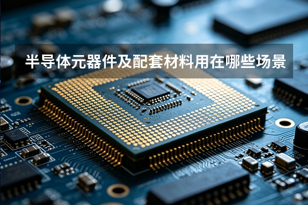 半导体元器件及配套材料用在哪些场景？冀唐半导体应用要点盘点