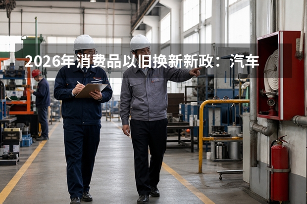 2026年消费品以旧换新新政：汽车补贴按车价比例发放